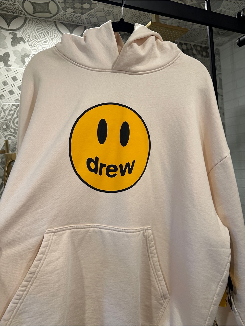 DREW Cream Hoodie